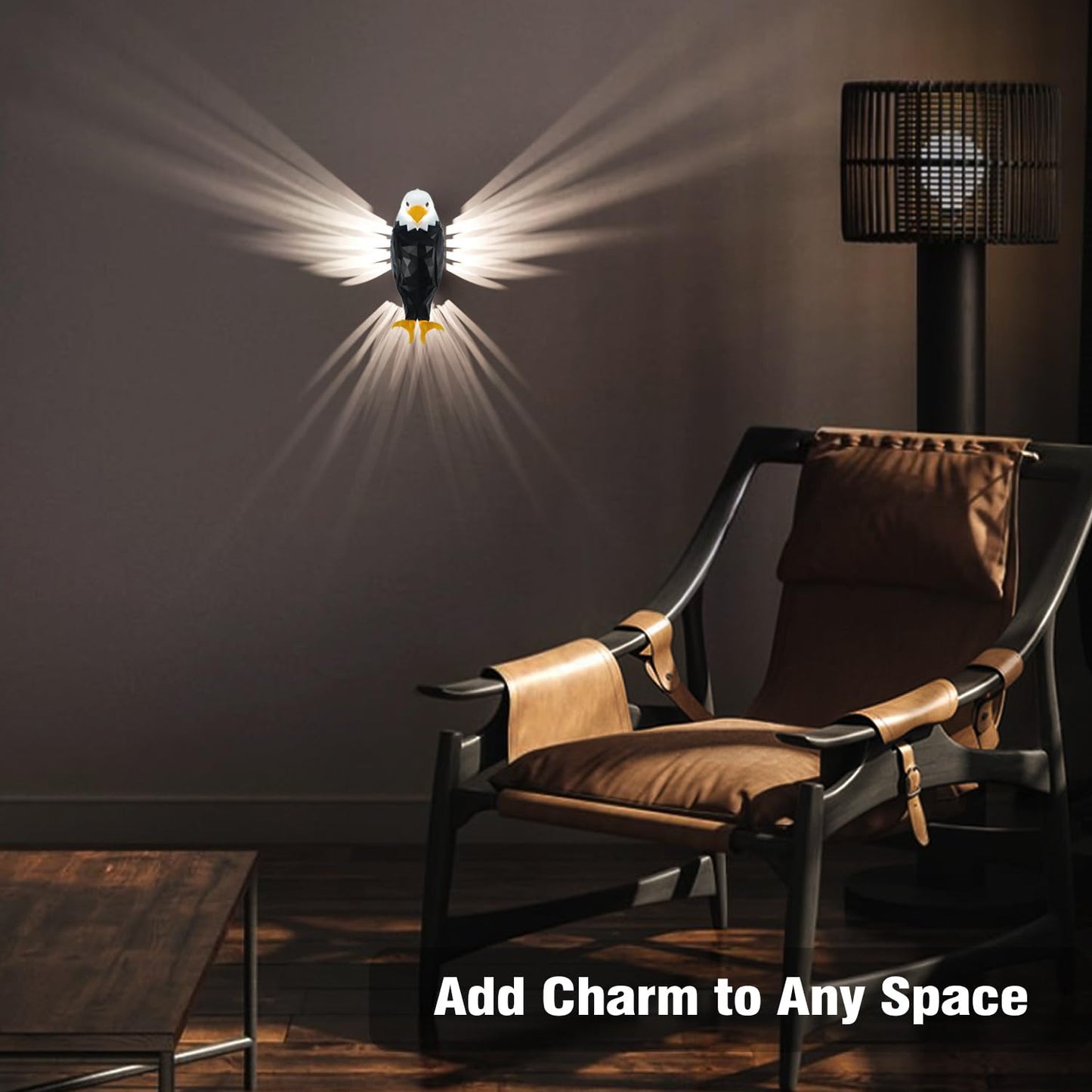 Lampe Murale Aigle – Design Artistique Éclairant