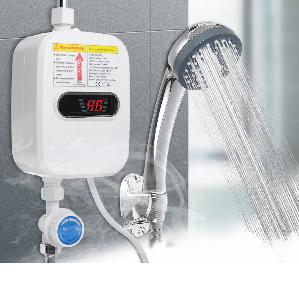 Chauffe-Eau Électrique Instantanée