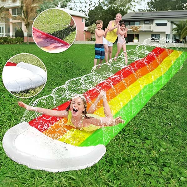 Toboggan aquatique gonflable (465x80cm)