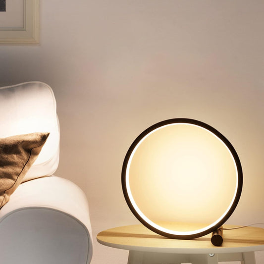 Lampe de Table LED Ronde 25CM