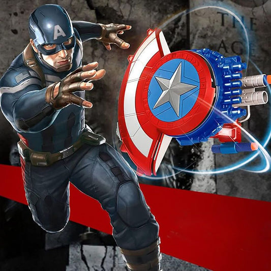 Captain America Shield avec lance-roquettes